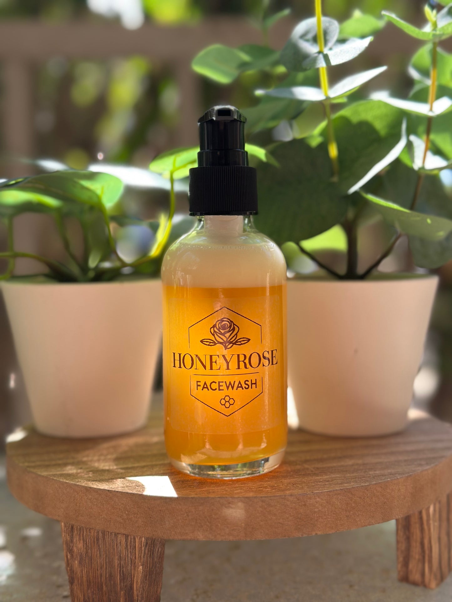 Honey Rose face wash 4 oz (small)